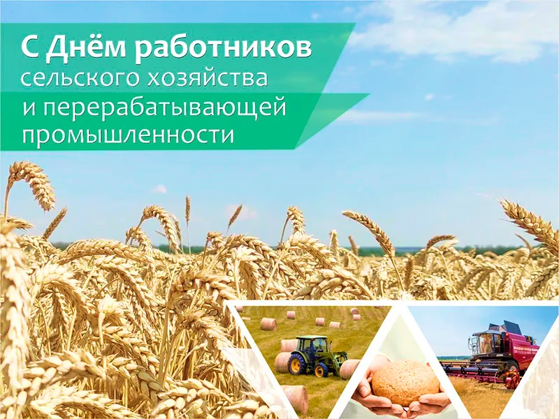 День работников сельского хозяйства и перерабатывающей промышленности..