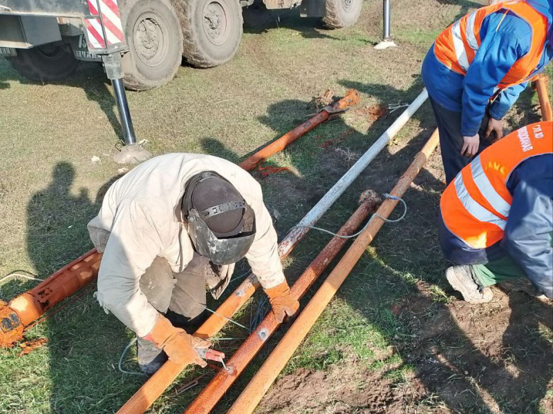 Благодарность сотрудникам Каховского участка Облводоканала.