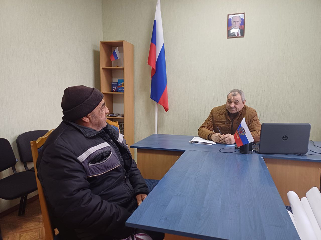 Начальник Костогрызовского территориального отдела Николай Наумченко провел очередной прием граждан.