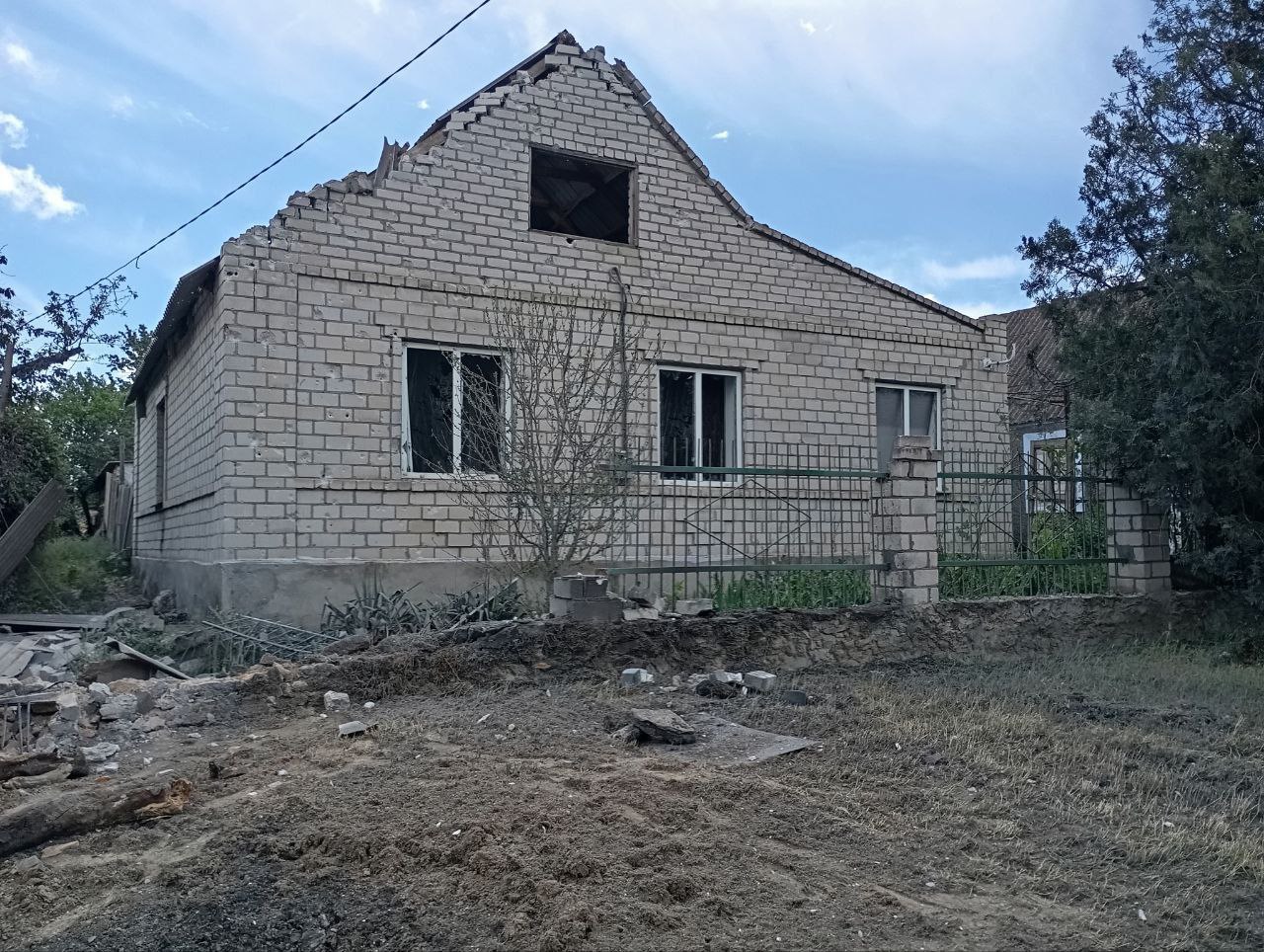 Васильевка. Три прилёта, артиллерия.