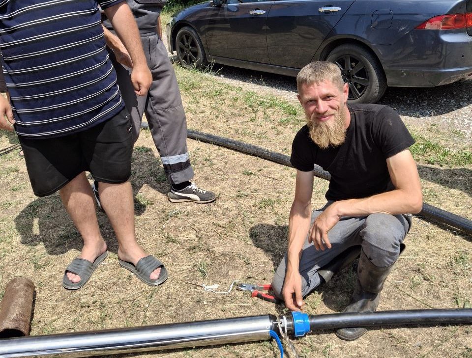 В селе Малокаховка установили более мощный глубинный насос.