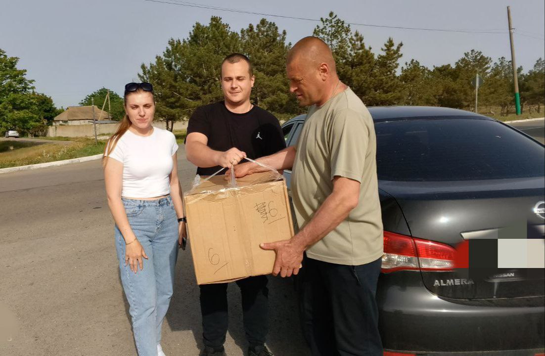 Ветерану из Каховки передали средства реабилитации.