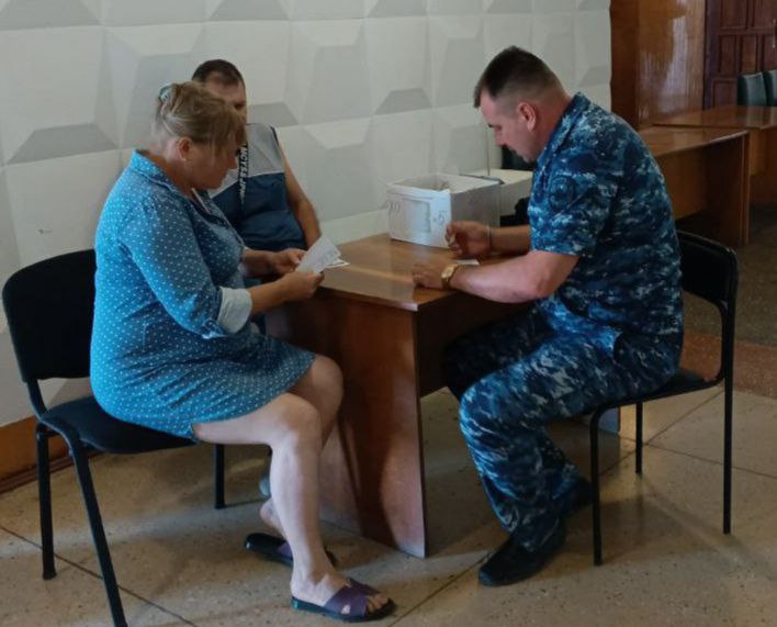 В Каховке выданы российские паспорта, в том числе маломобильным гражданам.
