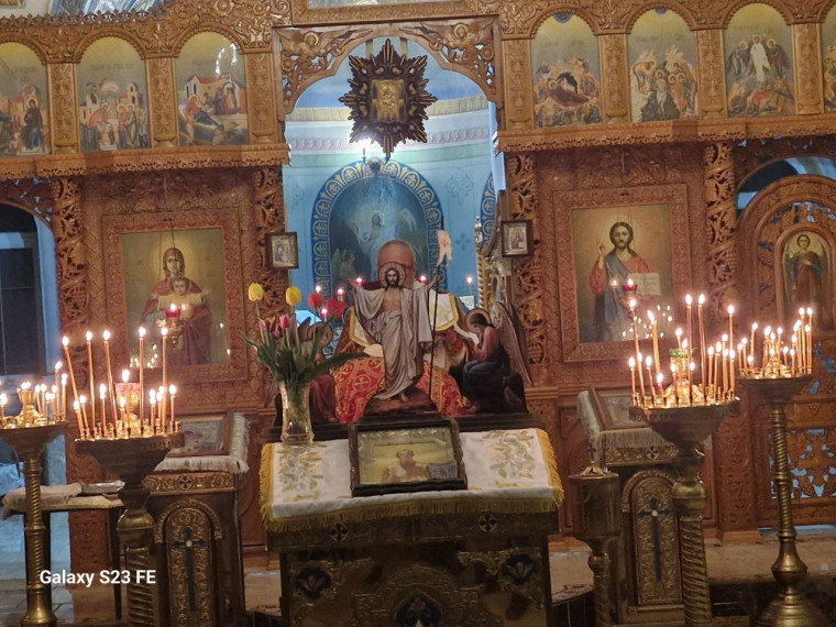 В храме Святого Василия Великого с. Тавричанка прошло праздничное богослужение. В храме Святого Василия Великого с. Тавричанка прошло праздничное богослужение.