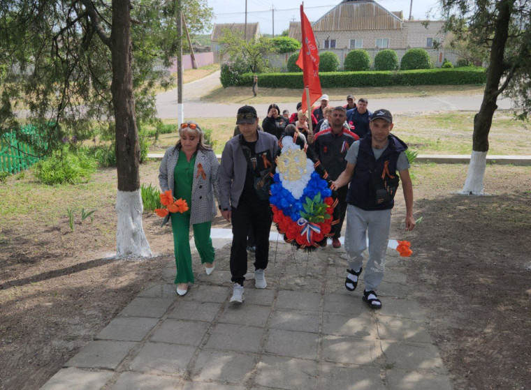 Жители Любимовки приняли участие в праздничном митинге "И снова Май!!! Салют!!! ПОБЕДА!!!" к 80-летию Великой Победы. Жители Любимовки приняли участие в праздничном митинге "И снова Май!!! Салют!!! ПОБЕДА!!!" к 80-летию Великой Победы.